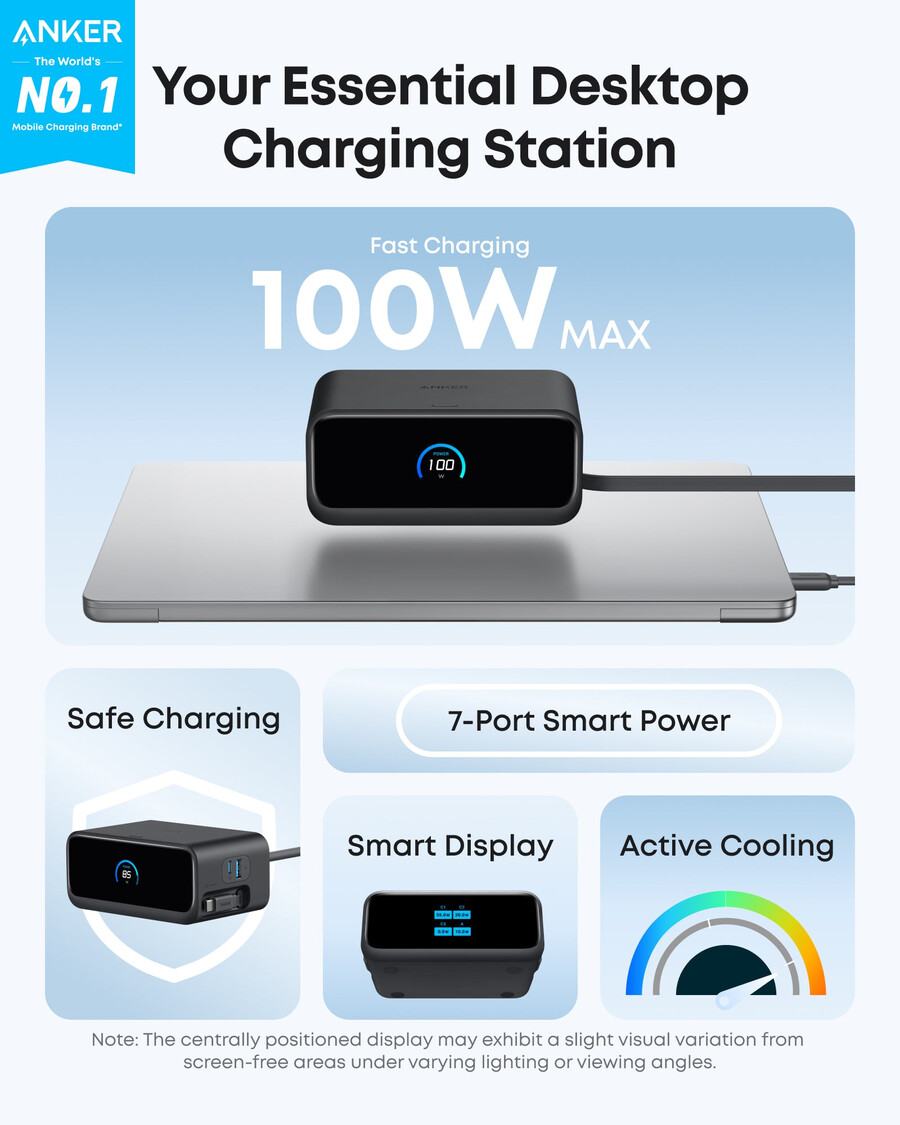 anker nano stanica za punjenje 7-u-1 100 w