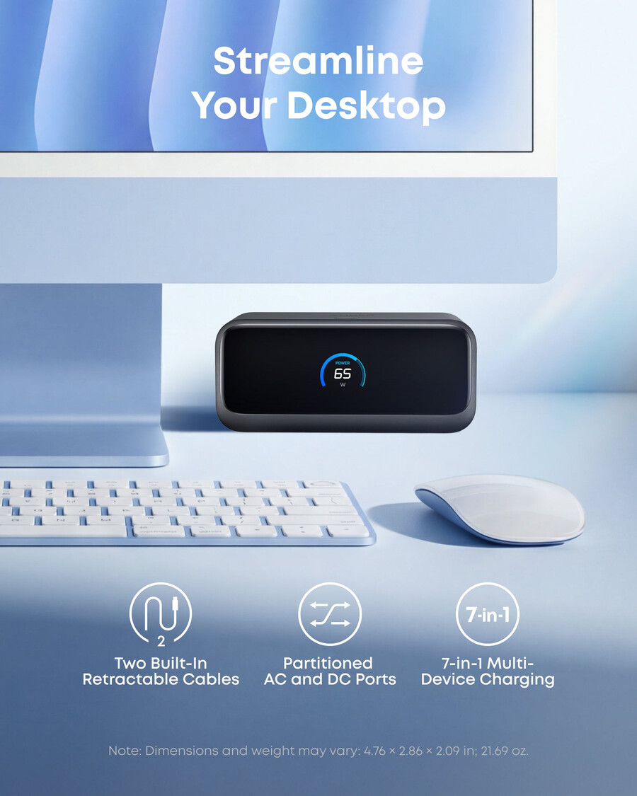 anker nano stanica za punjenje 7-u-1 100 w