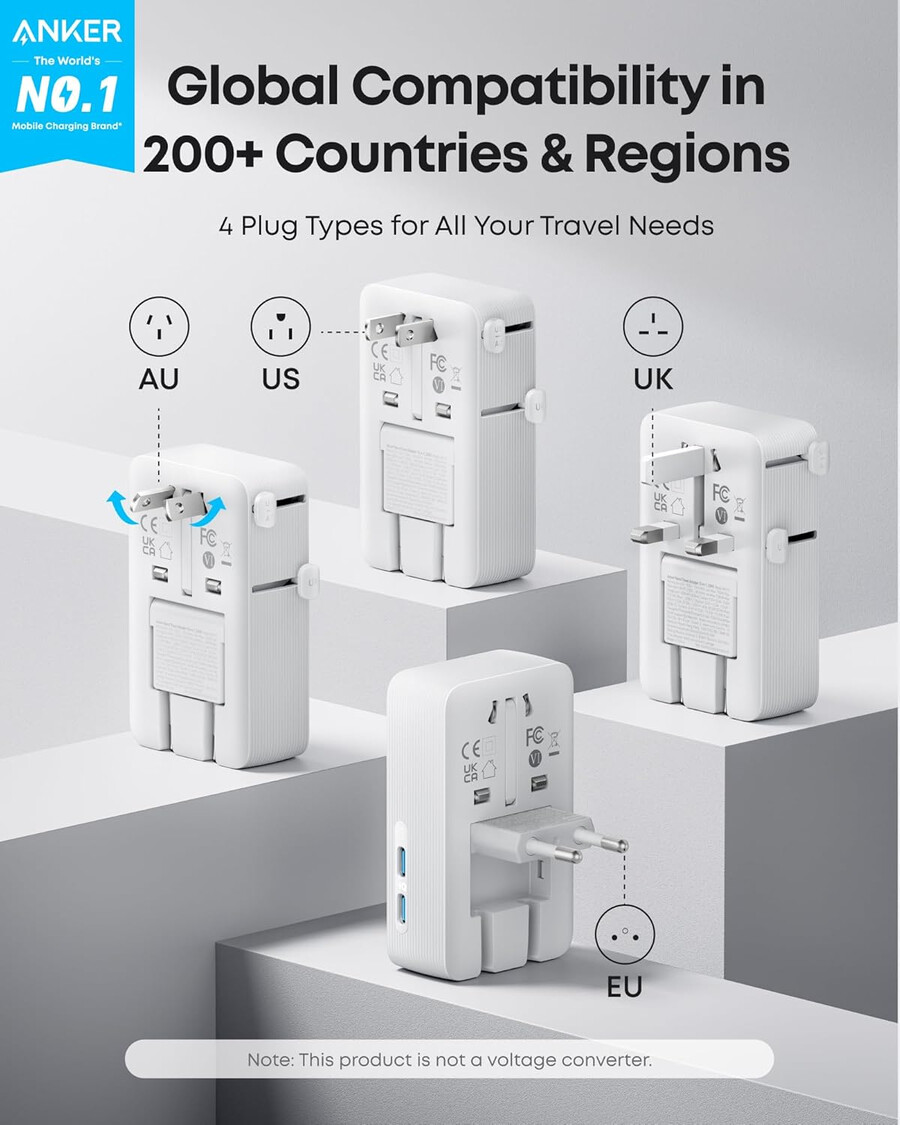 anker nano putni adapter 5 u 1 20 w 1 pakiranje