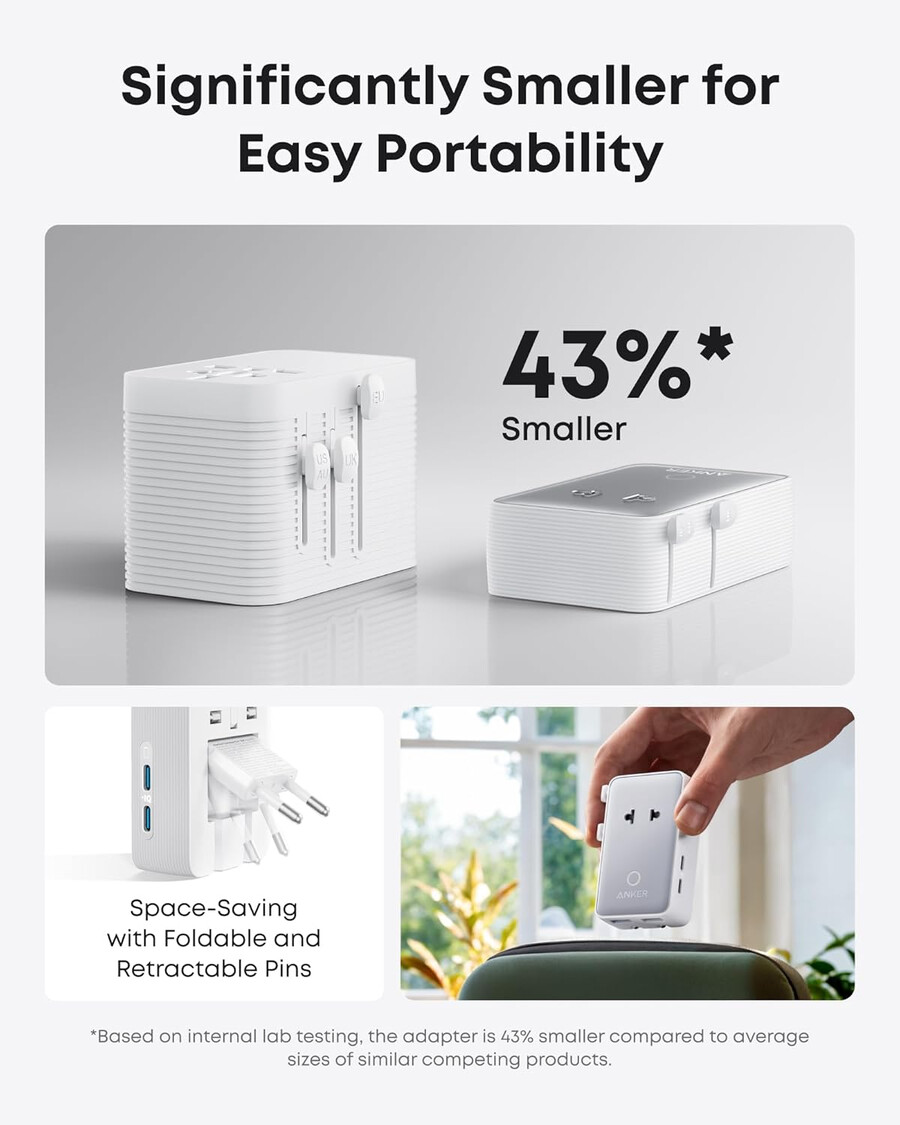 anker nano putni adapter 5 u 1 20 w 1 pakiranje