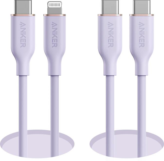 anker 643 usb-c na usb-c kabel flow silikonski