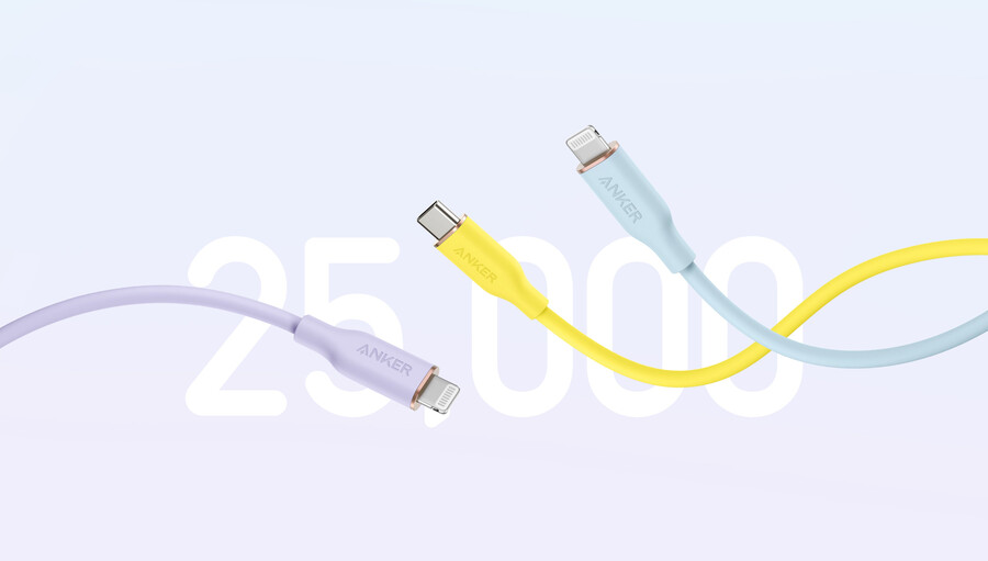 anker 643 usb-c na usb-c kabel flow silikonski