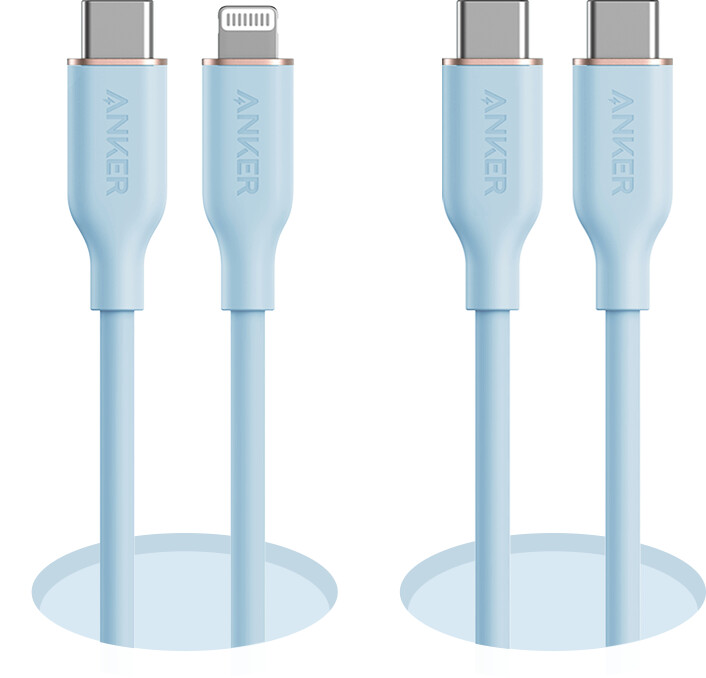 anker 643 usb-c na usb-c kabel flow silikonski