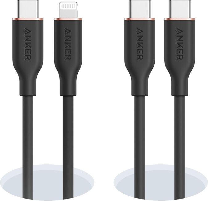 anker 643 usb-c na usb-c kabel flow silikonski