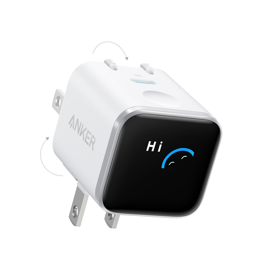 anker brzi punjač za iphone 45w usb-c punjač sa sklopivim utikačem