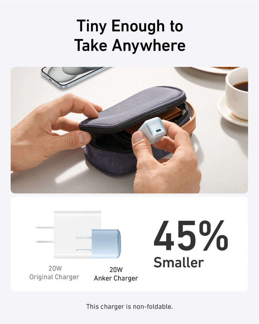 anker nano punjač 20w