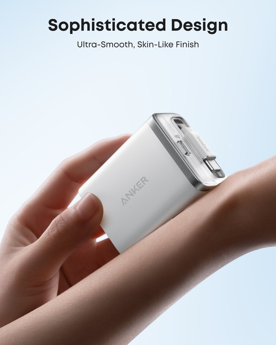 anker nano punjač 35 w ugrađeni uvlačivi usb-c kabel