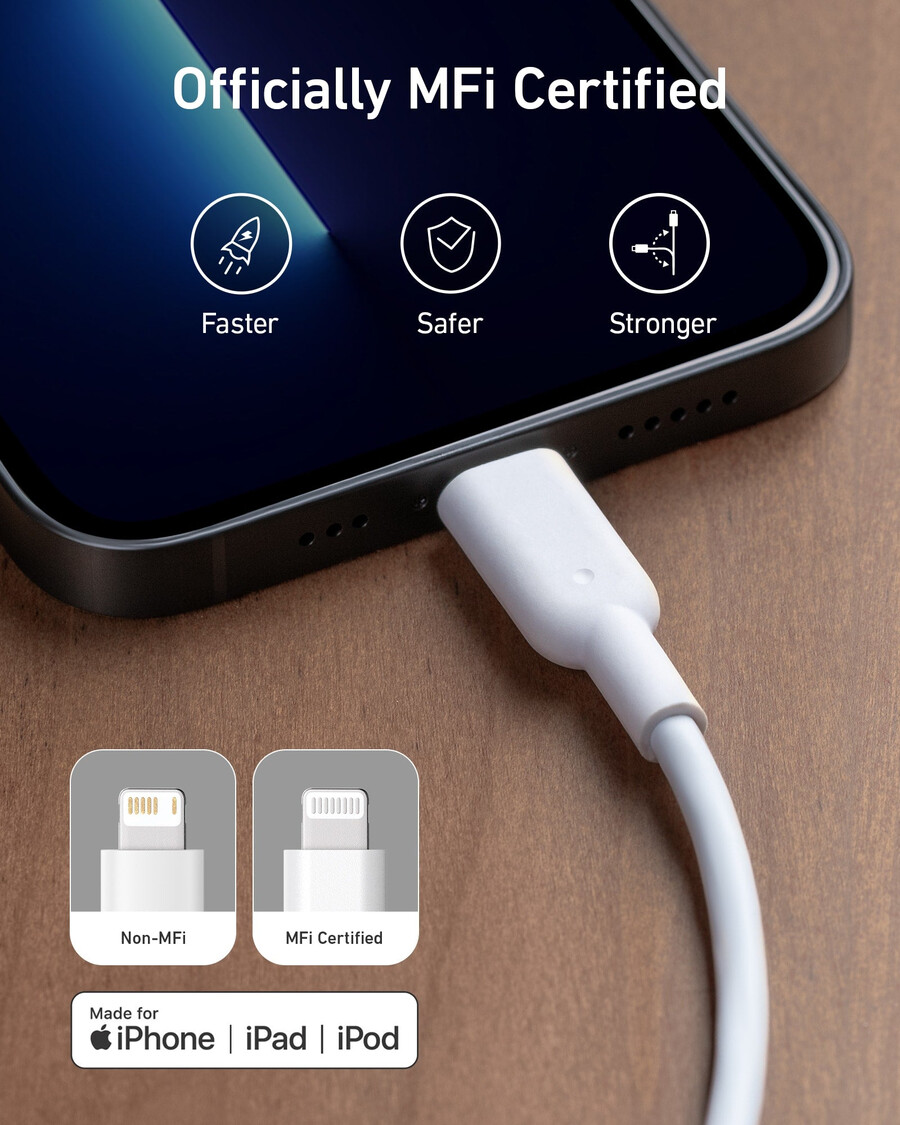 anker 511 punjač nano s usb-c na lightning kabelom