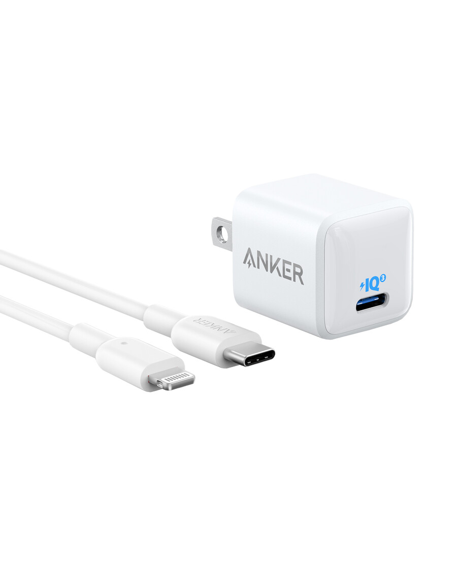 anker 511 punjač nano s usb-c na lightning kabelom