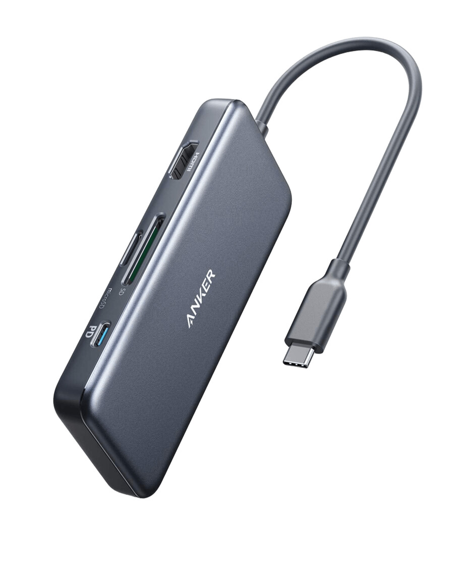 anker 341 usb-c hub 7-u-1