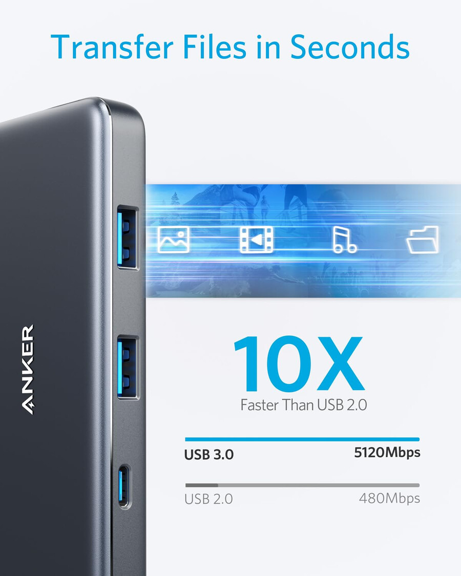 anker 341 usb-c hub 7-u-1