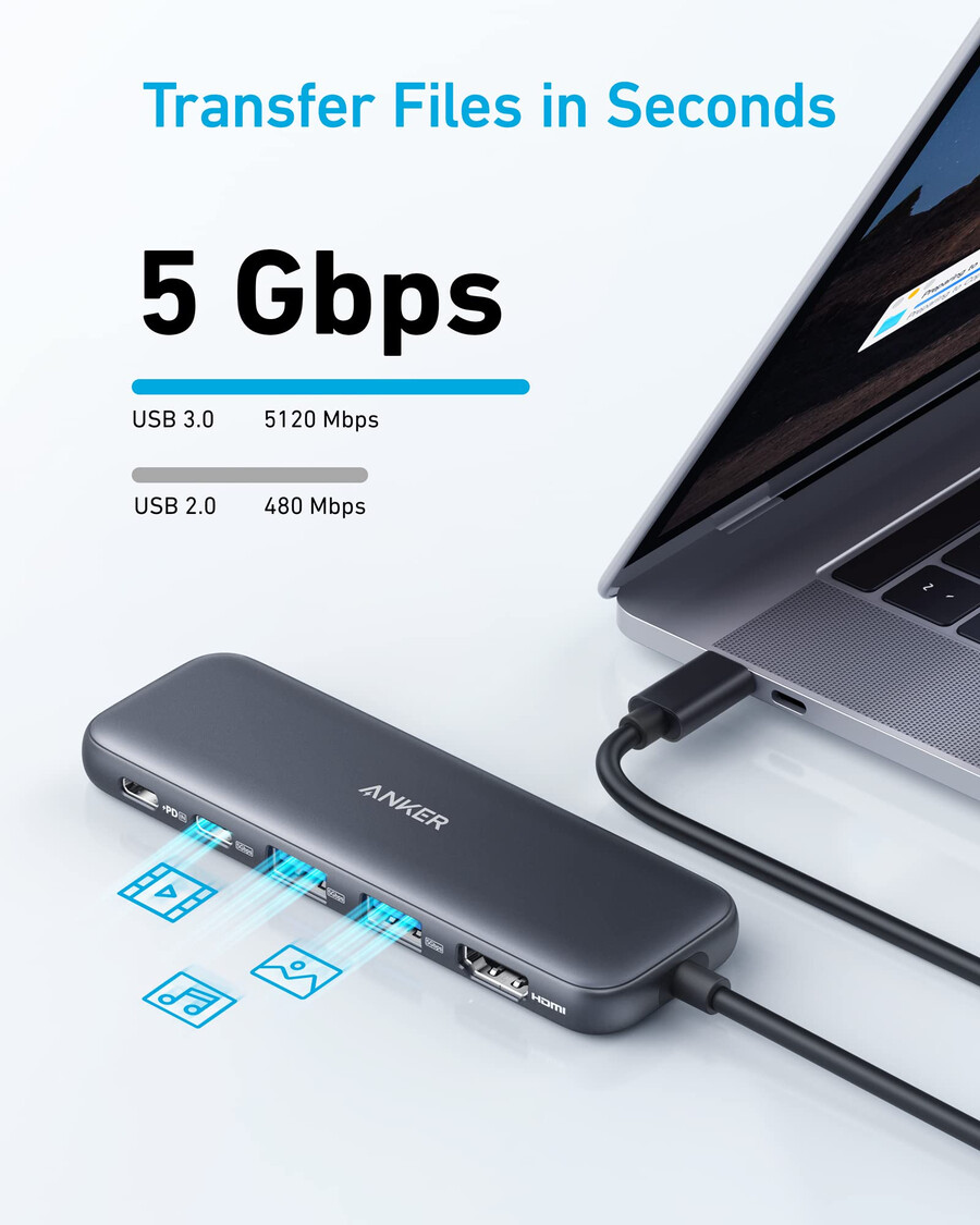 anker 332 usb-c hub 5-u-1