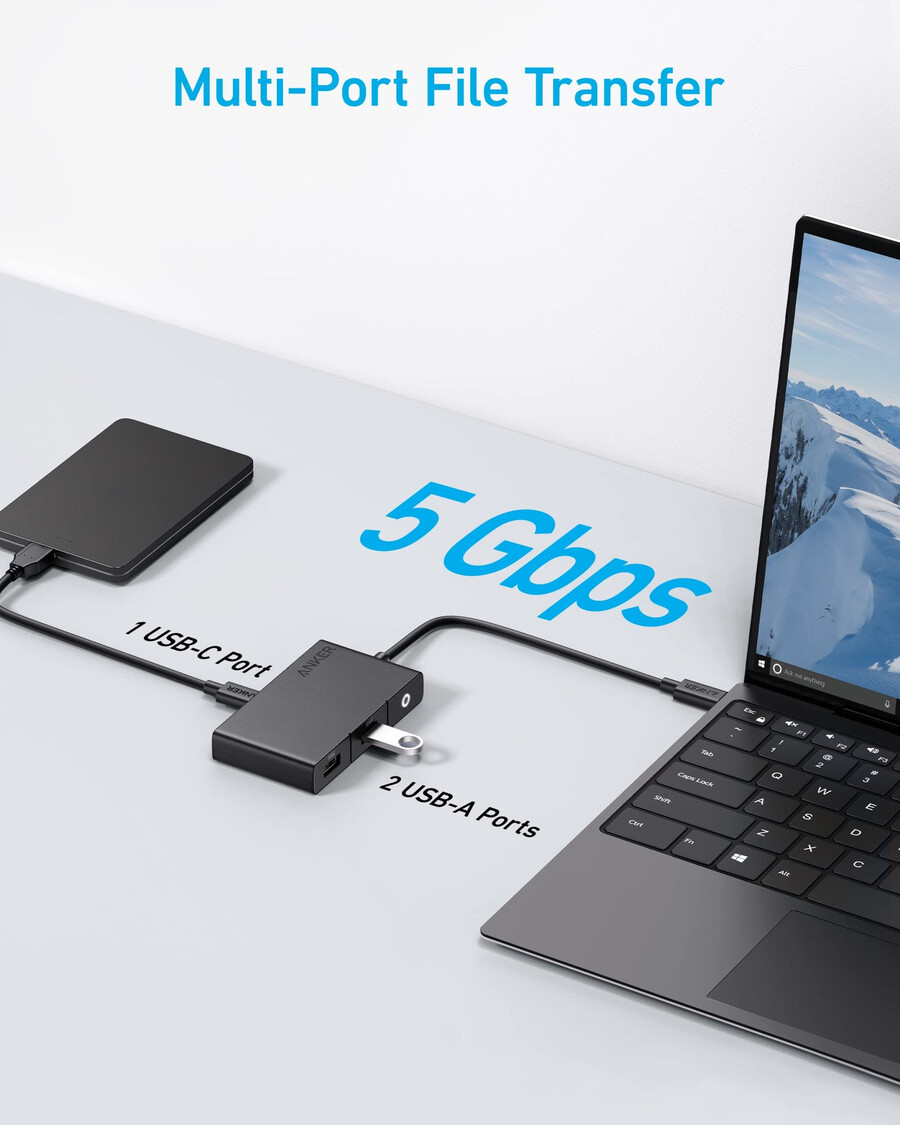 anker 322 usb-c hub 5-u-1