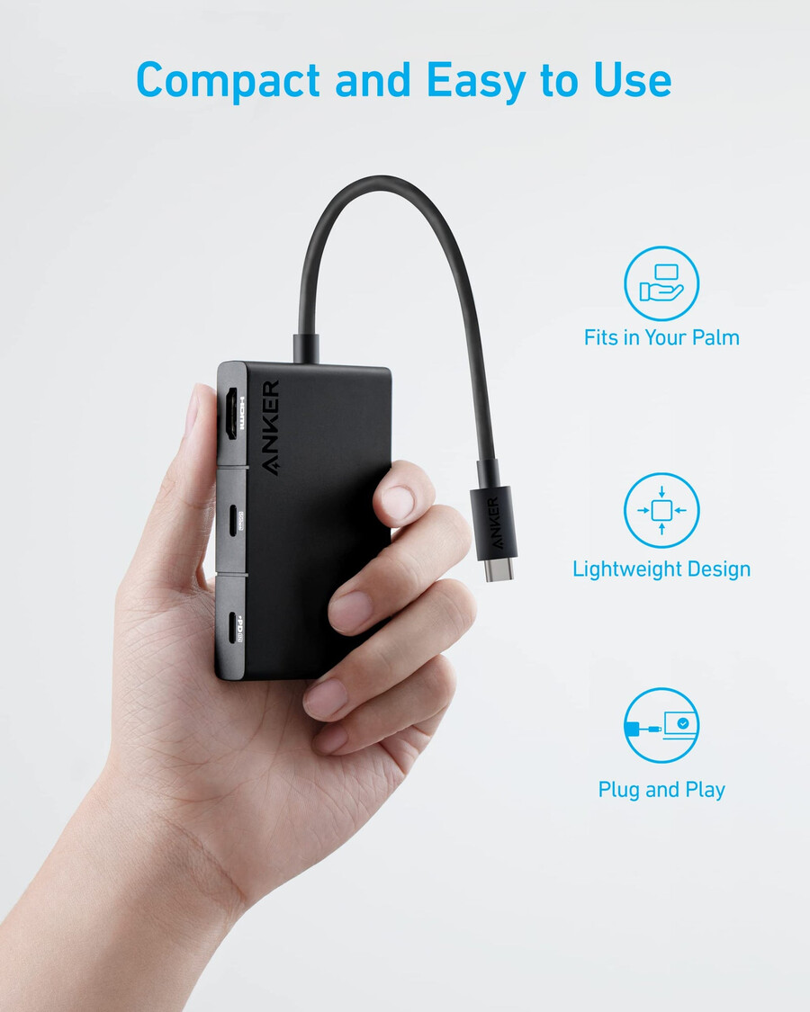 anker 322 usb-c hub 5-u-1
