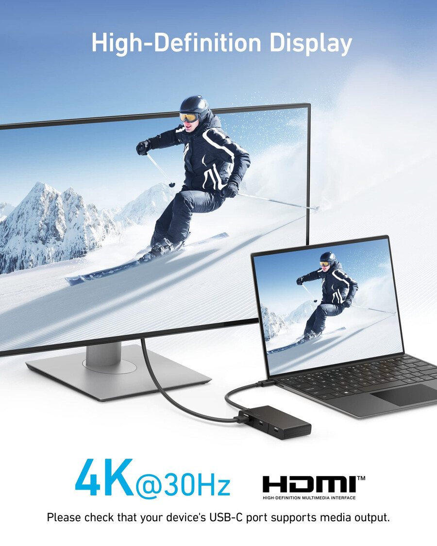 anker 322 usb-c hub 5-u-1