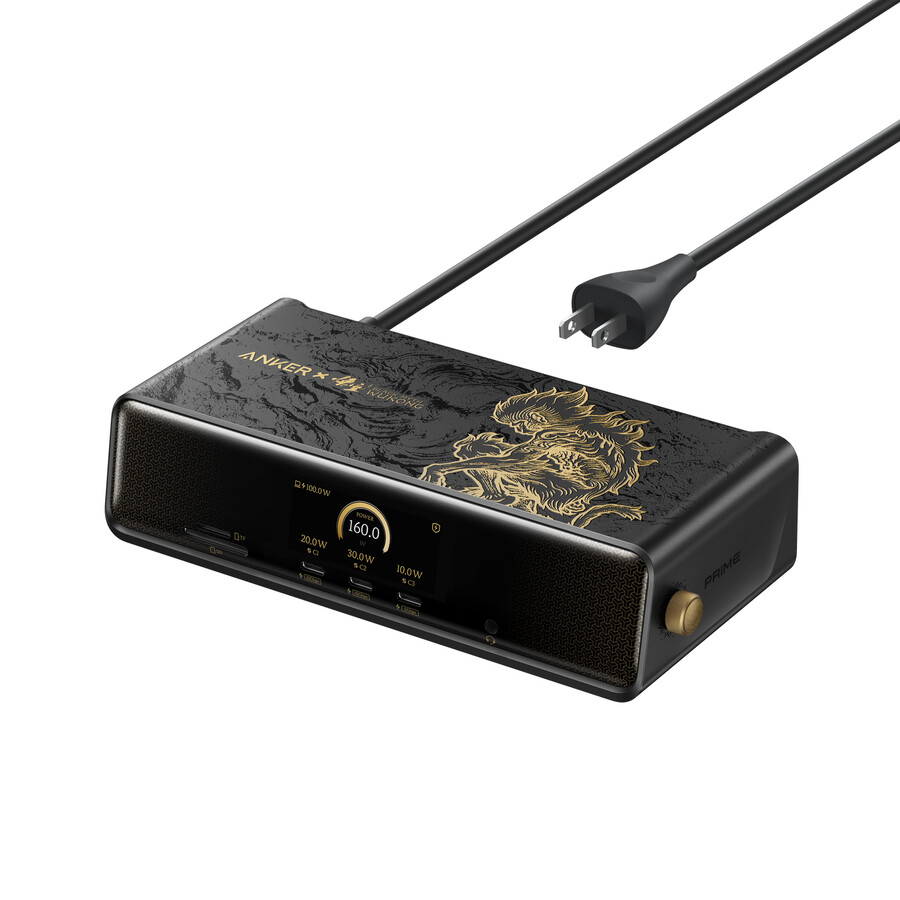 anker × black myth wukong edition anker prime priključna stanica 14-u-1 trostruki zaslon displaylink s dl7400