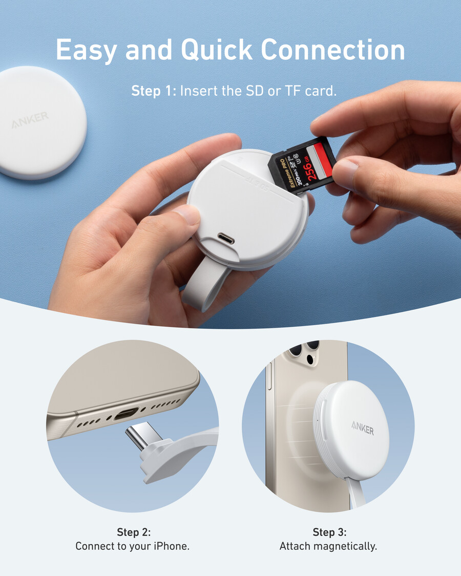 anker maggo usb-c adapter 3-u-1 10gbps za iphone