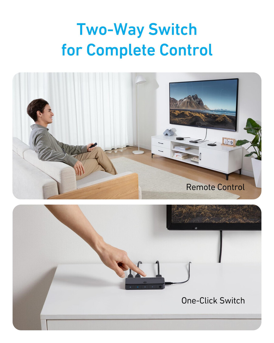 anker hdmi prekidač 4 ulaza 1 izlaz 4k hdmi