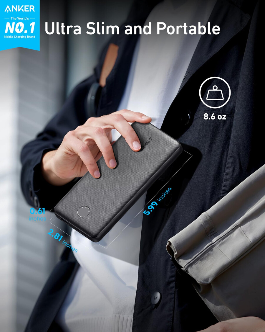 anker 313 prijenosna baterija powercore 10k