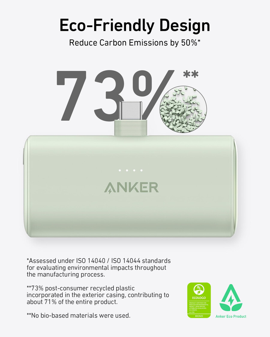 anker nano power bank 225 w ugrađeni usb-c priključak