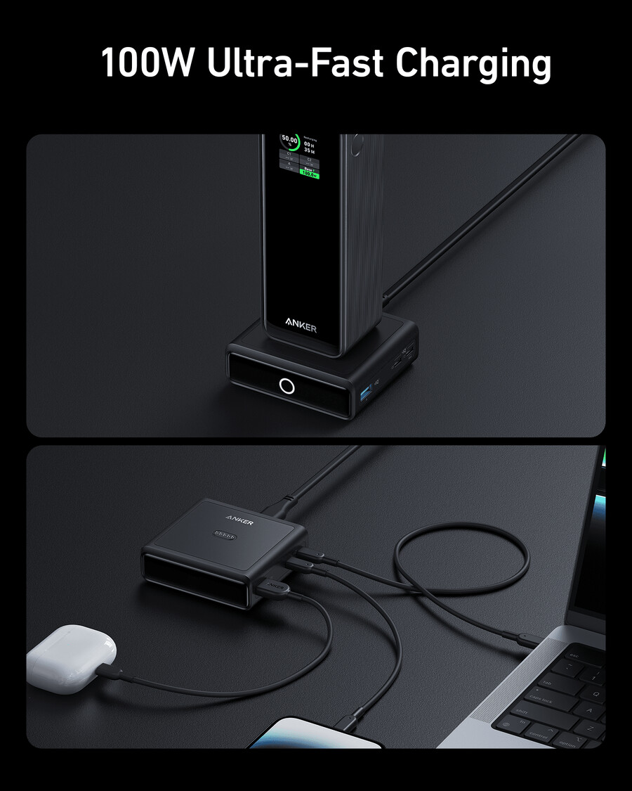 anker 100w baza za punjenje za anker prime power bank