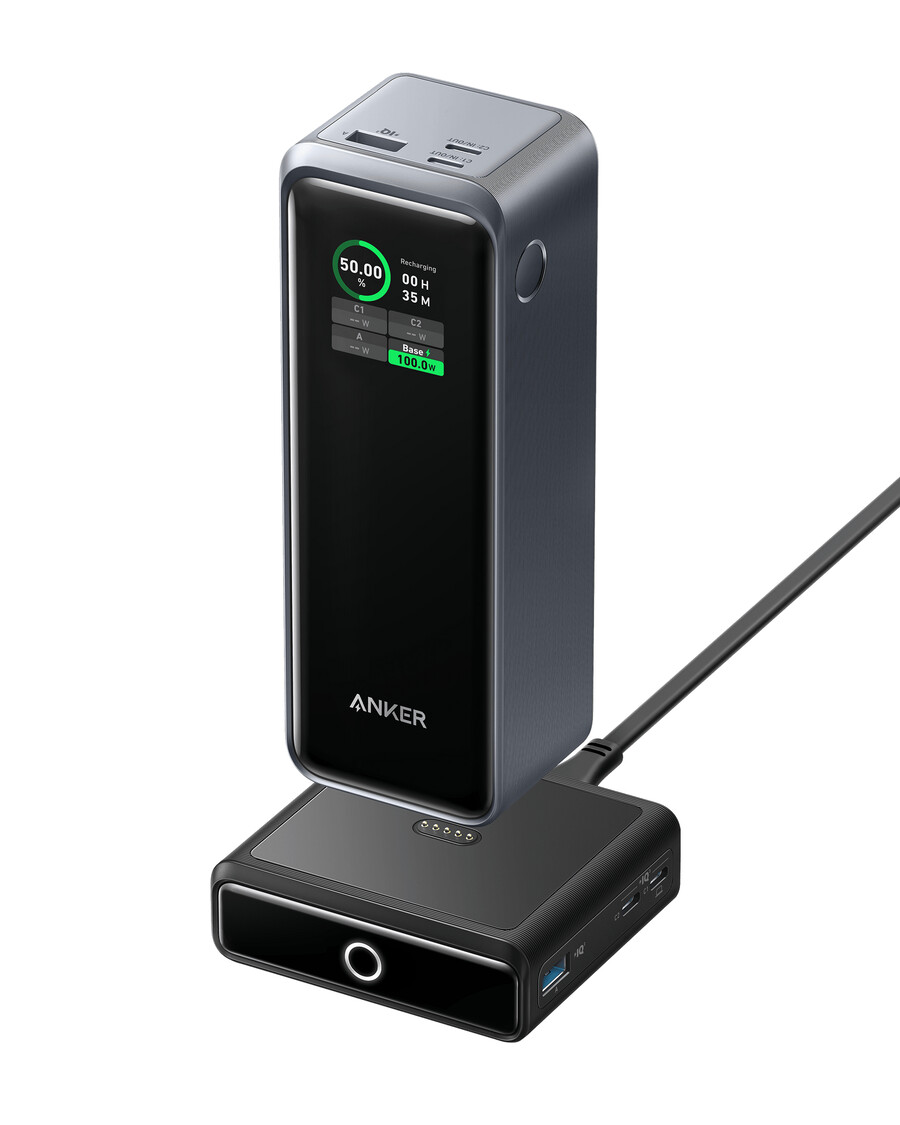anker prime 27.650mah power bank 250w i baza za punjenje od 100w
