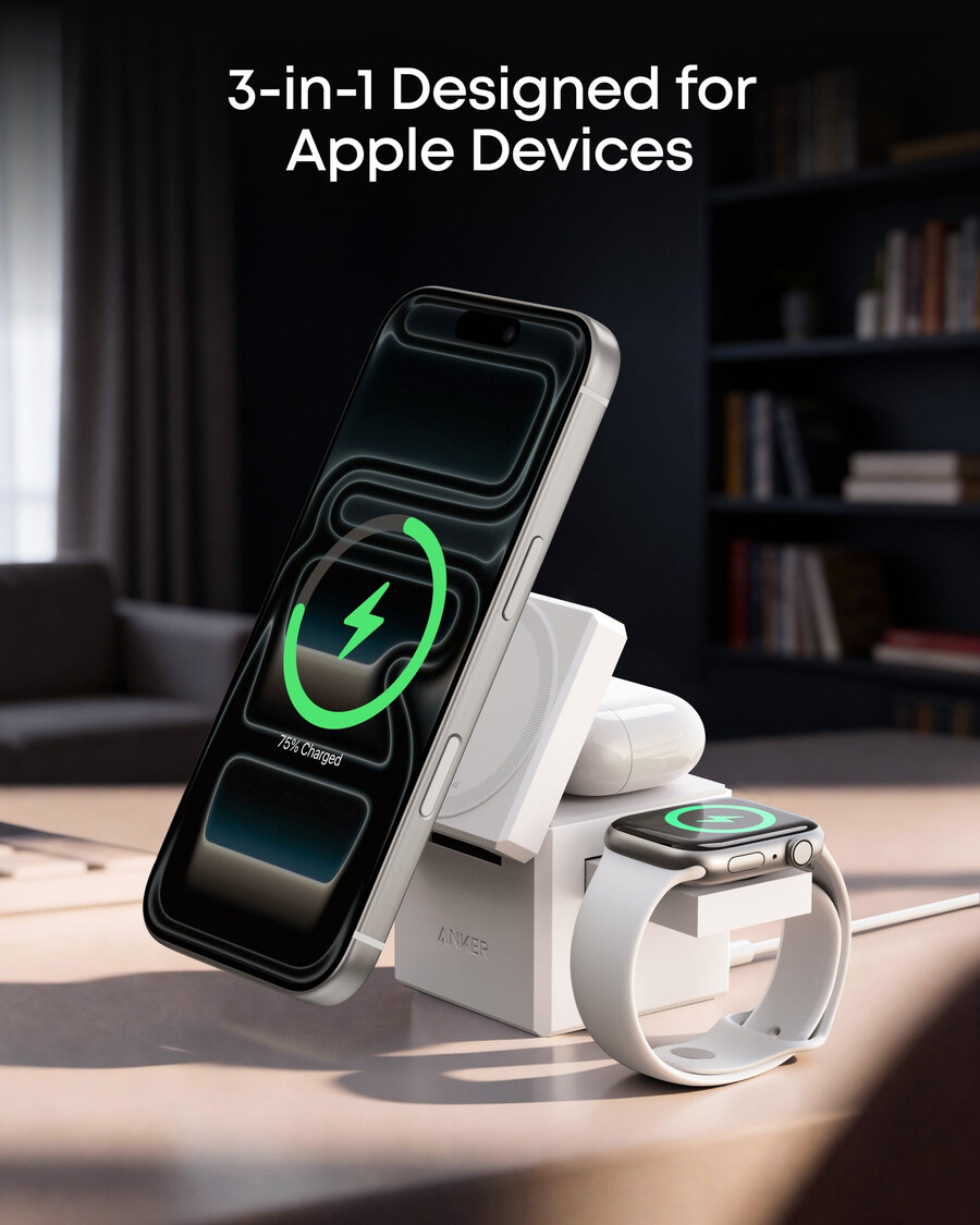 anker 3-u-1 kocka s qi2