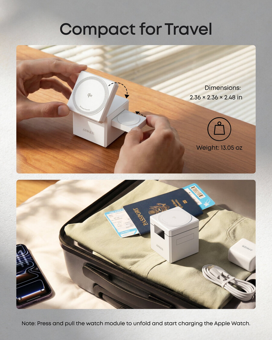 anker 3-u-1 kocka s qi2
